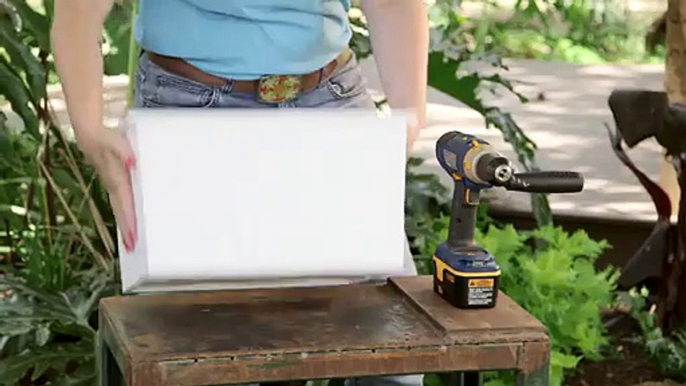 Turn Storage Containers Into Planters