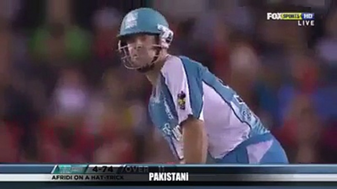 afridi wicket taking  video clip