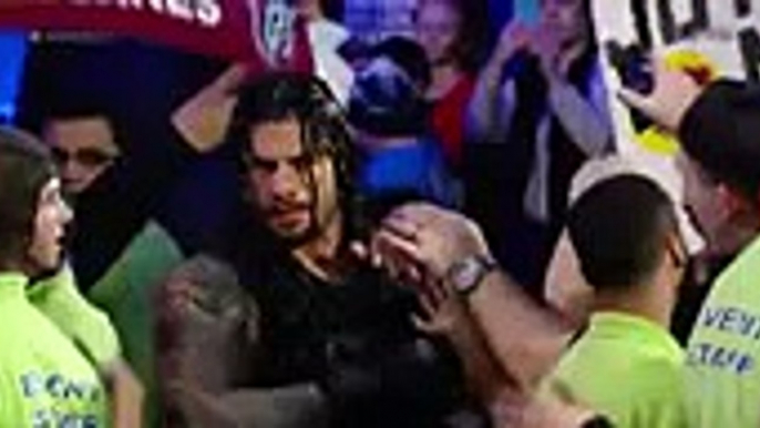 WWE TLC 2015 - Roman reigns vs Sheamus for Have weight championship