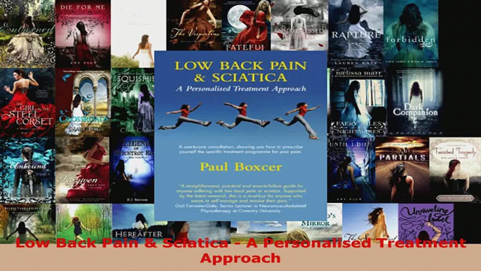 Read  Low Back Pain  Sciatica  A Personalised Treatment Approach EBooks Online