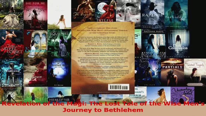 Download  Revelation of the Magi The Lost Tale of the Wise Mens Journey to Bethlehem Ebook Free