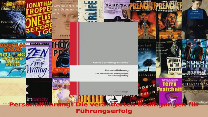 Download  Personalführung Die veränderten Bedingungen für Führungserfolg PDF Online