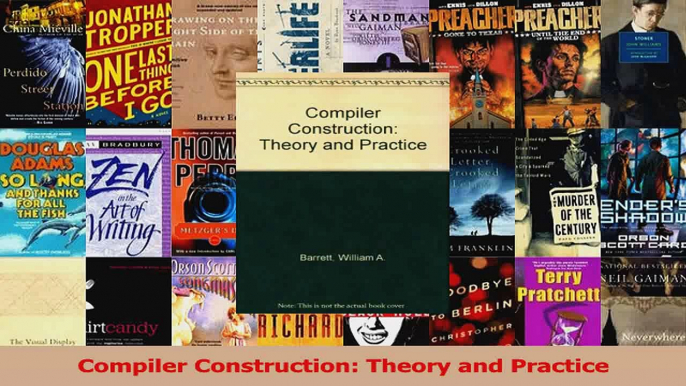 Compiler Construction Theory and Practice Download