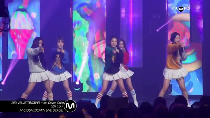 [MPD직캠] 레드벨벳 직캠 Ice Cream Cake RED VELVET Fancam Mnet MCOUNTDOWN 150507