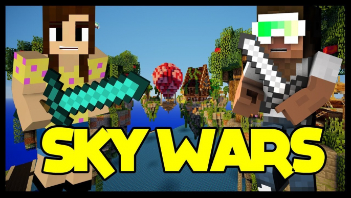 PvP FAIL! - SKYWARS - Minecraft Mini-Game w/Biggs87x  -