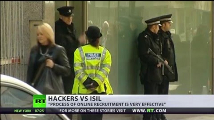 ISIS Twitter accounts traced to UK govt, hacker group claims