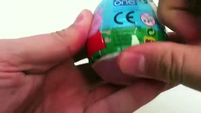 Kidstvsongs Peppa Pig unboxing surprise candies egg and toy unboxing