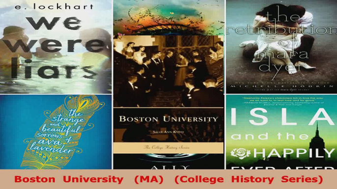 Read  Boston  University   MA   College  History  Series EBooks Online