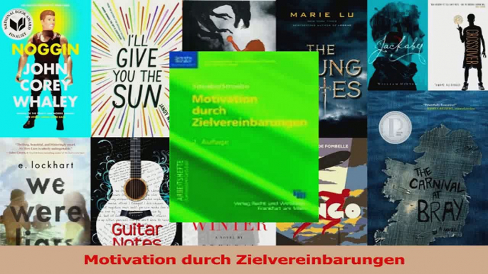 Lesen  Motivation durch Zielvereinbarungen Ebook Frei