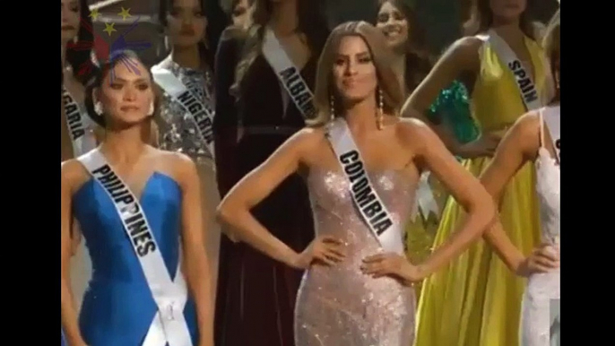 Miss Colombia mistakenly called as Miss Universe