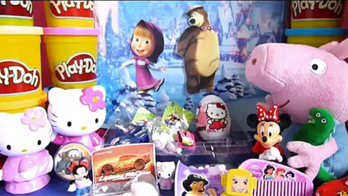 Маша и Медведь, Masha i Medved,HELLO KITTY Peppa Pig, Frozen Toys, Peppa Pig Toys Bear KINDER