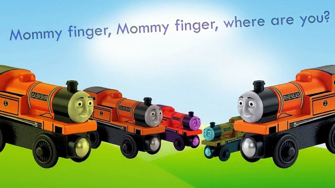 Finger Family Thomas and Friends Song Trains Daddy Finger Nursery Rhymes Full animated car