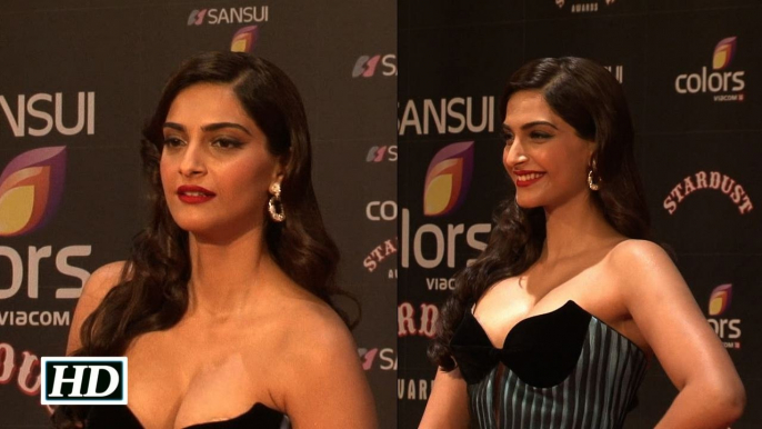 Sonam Kapoor EXPOSES At Stardust Awards