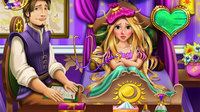 Tangled Movie Game - Disney Princess Rapunzel Flu Doctor - Tangled Cartoon Game for Kids