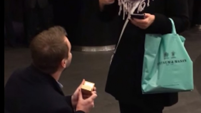 Perfect Proposal Moves Fiancee to Tears