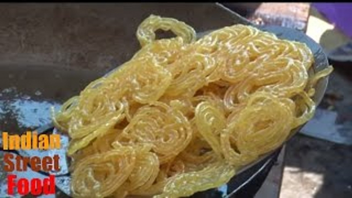 delhi street food - indian sweet jalebi - street food india delhi