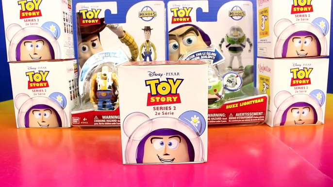 Toy STory Vinylmations Series 2 & Toy Story Buzz Lightyear & Woody Hatchin Heroes