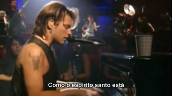 Bon Jovi - Bed of roses -Cama de rosas para a Raínha Legendado