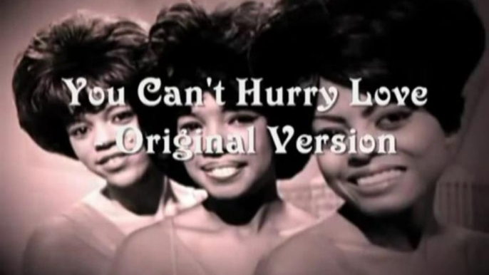 The Supremes ♪恋はあせらず You Can't Hurry Love - Original Version