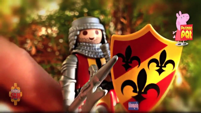 pocoyo Playmobil Knights Playset, Postman Pat Peppa Pig Episode English Fireman Sam Toys 2015