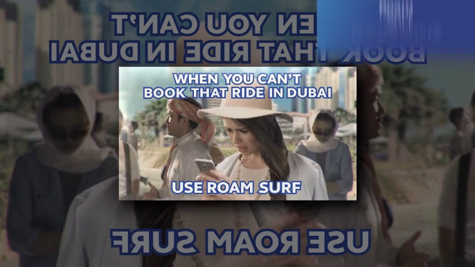 【VRYTPMV】 Don’t get caught under the Dubai heat. - Get Roam Surf. Has a ShuricScan (No BGM)