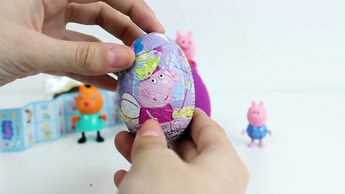 Peppa Pig Play Doh Surprise Eggs Peppa Pig Toys Juguetes de Peppa Pig Huevos Sorpresa de P