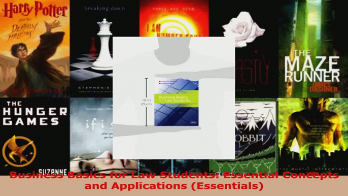 Read  Business Basics for Law Students Essential Concepts and Applications Essentials Ebook Free