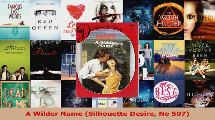 Read  A Wilder Name Silhouette Desire No 507 PDF Free