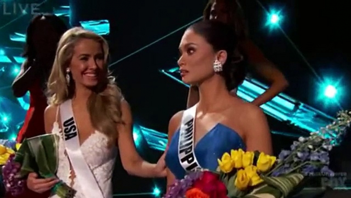 Miss Universe 2015 Winner Miss Philippines Pia Alonzo (Steve Harvey Epic FAIL) - YouTube