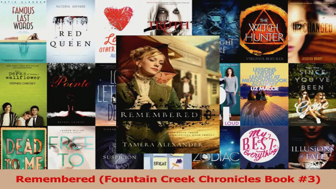 Read  Remembered Fountain Creek Chronicles Book 3 Ebook Free