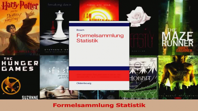 Download  Formelsammlung Statistik Ebook Frei