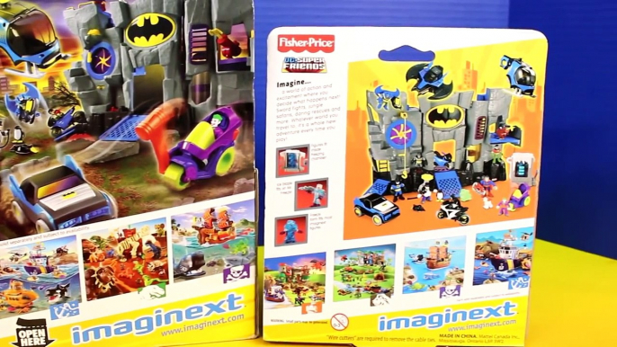 Imaginext Batman Batmobile with Joker Penguin Mr. Freeze DC Villians and Heroes