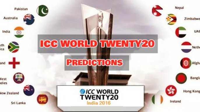 Predicting India's Squad for ICC T-20 World Cup 2016