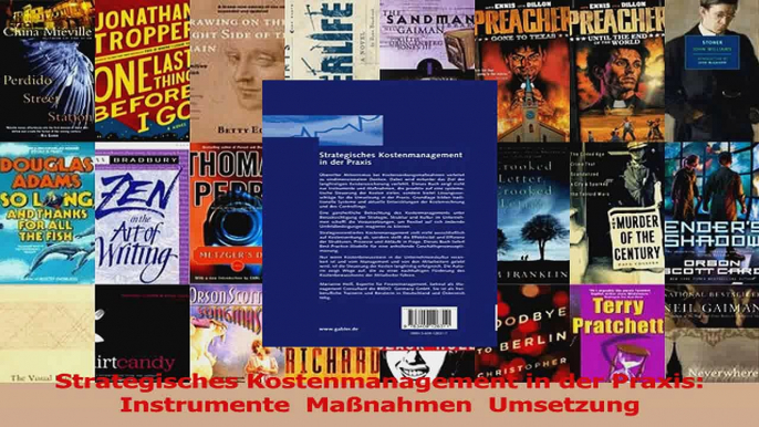 Lesen  Strategisches Kostenmanagement in der Praxis Instrumente  Maßnahmen  Umsetzung Ebook Frei