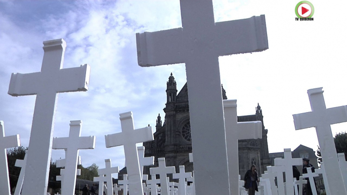 #Morbihan - 600 Croix blanches pour les agriculteurs suicidés - Marseille Bretagne Télé