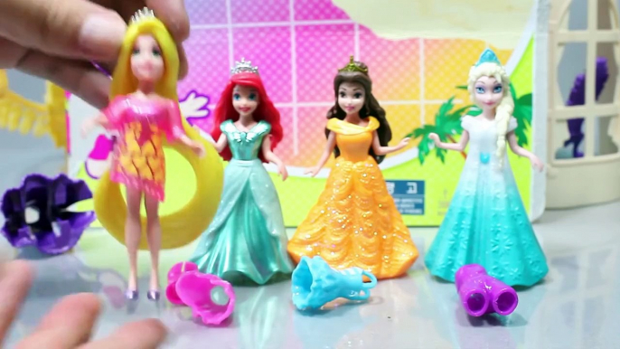 Disney Princess 겨울왕국 Frozen elsa Dress Up Dolls Toys 엘사 인어공주 인형 장난감