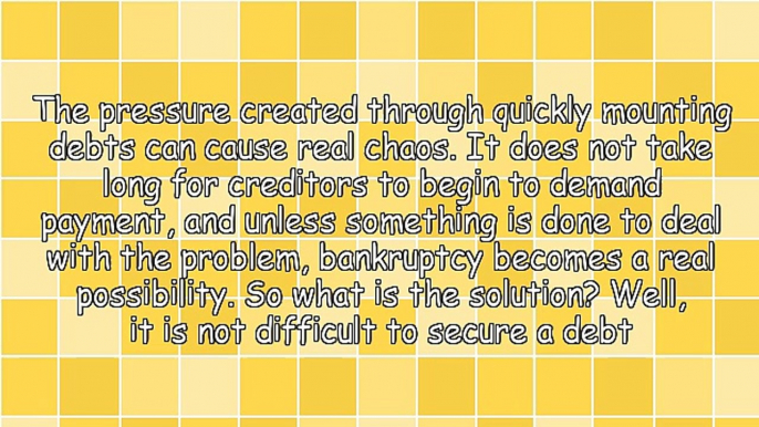 Debt Consolidation Loans With Bad Credit: Solving Financial Woes In One Fell Swoop