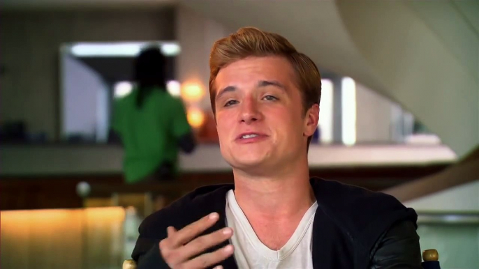 The Hunger Games: Catching Fire Interview - Josh Hutcherson (2013) HD