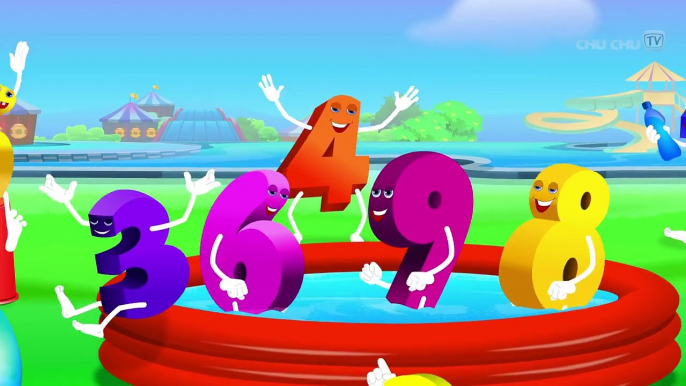 ChuChu TV Numbers Song - NEW Short Version - Number Rhymes For Children