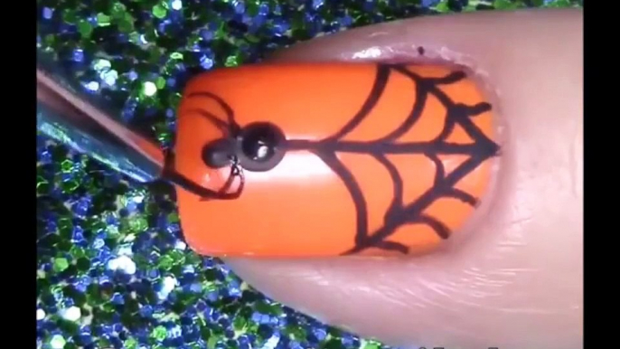 Halloween compilation nail art-2