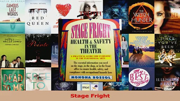 Read  Stage Fright Ebook Free