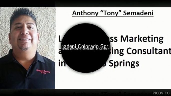 Tony Semadeni AnthonySemadeni in Colorado Springs - Local Business Marketing and Advertising Consultant