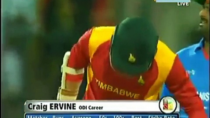 afghanistan vs Zimbabwe 2015 1st odi 2nd innings