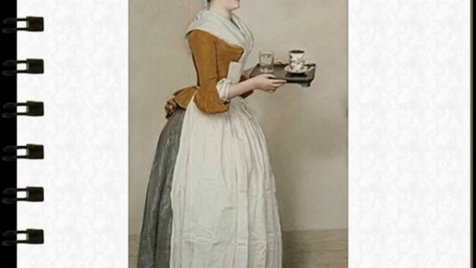 Giclee Prints: The Chocolate Girl - 20x33 inches on Canvas - by Jean-Etienne Liotard