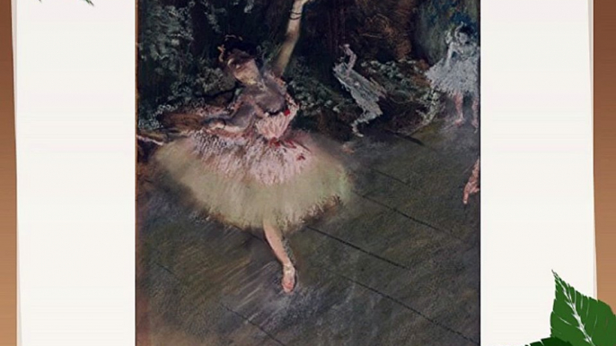 Giclee Prints: The Star - 24x34 inches on Canvas - by Edgar Degas