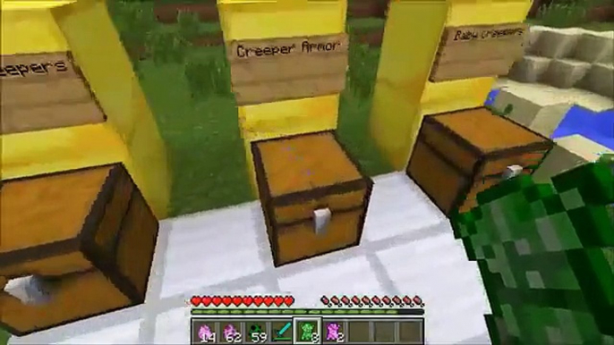 Minecraft_ BABY CREEPERS MOD (FEMALE CREEPERS, CREEPER ARMOR, & EXPLOSIVE EGGS!) Mod Showcase