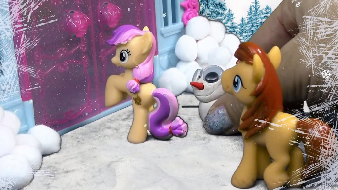 Frozen My Little Pony Parody Elsa Anna Olaf Kristoff Sven MLP