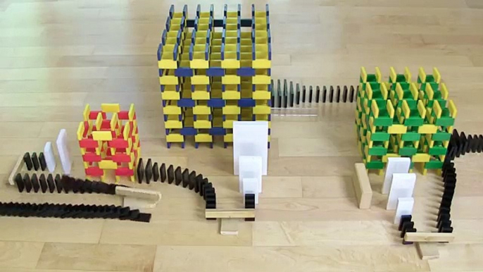 INSANE Domino Tricks! (Hevesh5 - MillionenDollarBoy)