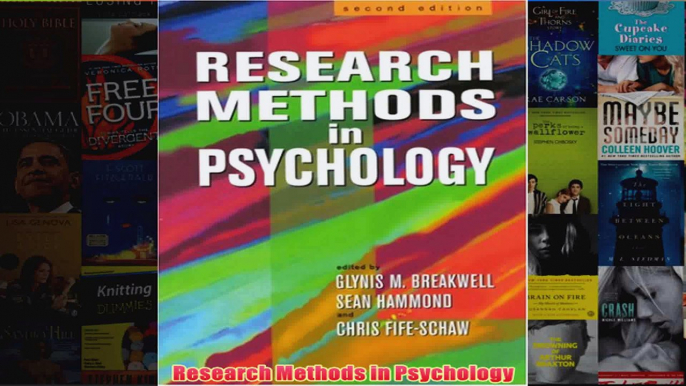 Research Methods in Psychology