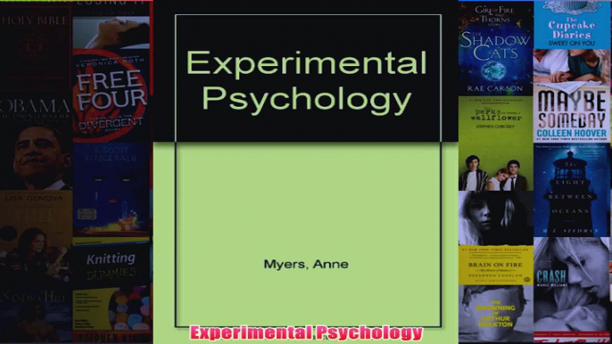 Experimental Psychology